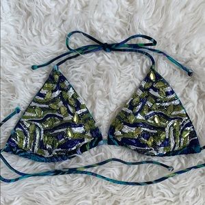 Beaded Victoria’s Secret Bikini Top M Medium